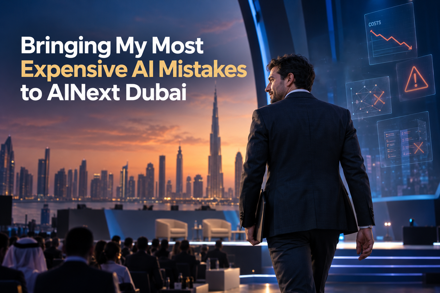 Bringing My Most Expensive AI Mistakes to AINext Dubai