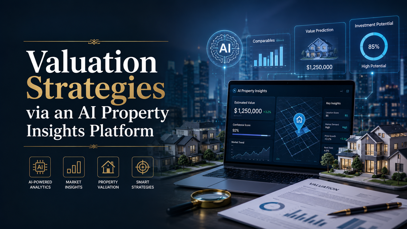 Valuation Strategies via an AI Property Insights Platform