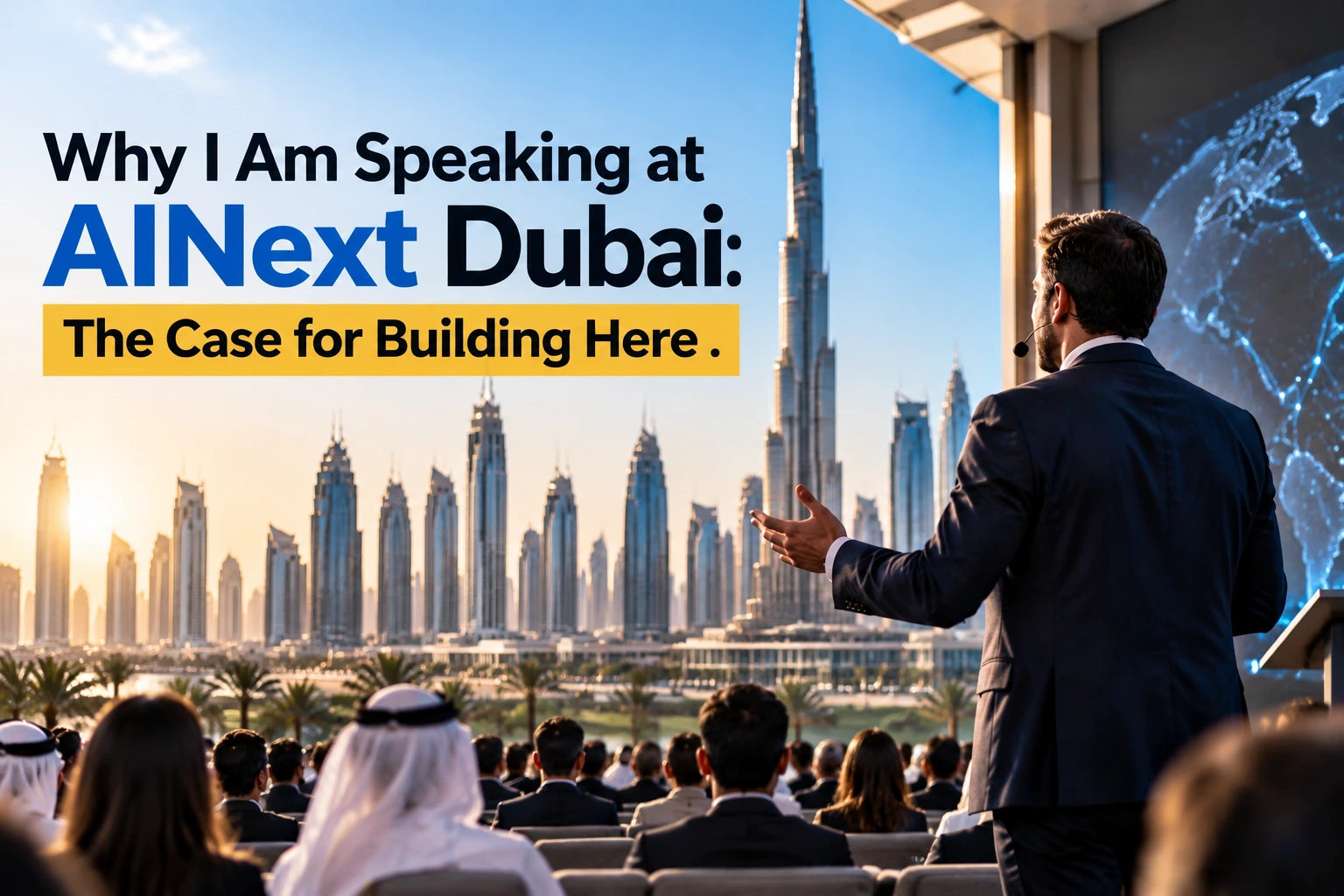 Why I Am Speaking at AINext Dubai: The Case for Building Here